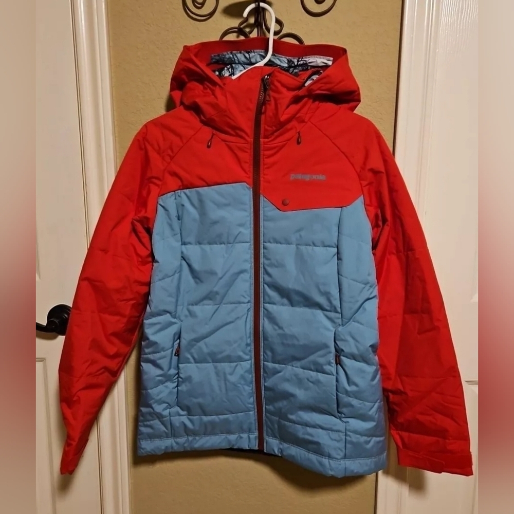Patagonia Rubicon Insulated Jacket Full Zip Hooded -  Smolder Blue -Size S NWOT